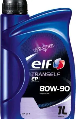 Трансмиссионное масло ELF Tranself EP 80W-90 GL-4, 1 л