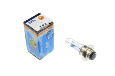 Лампа фари P15D-25-1, 1 вус, 12V 50/50W, рожевий хамелеон YWL