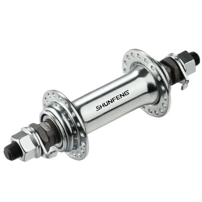 Передня втулка Shunfeng SF-HB03F, 36H, 100×140 мм, срібляста