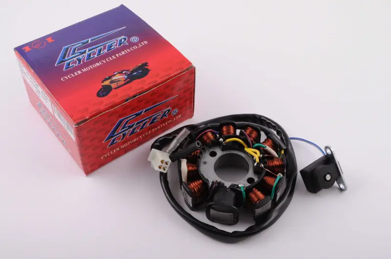 Статор генератора CYCLER для 4T GY6 125/150, 10+1 катушек