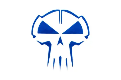 Наліпка SKULL 9×9 см