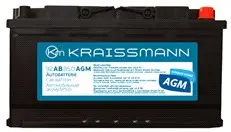 Автомобільний акумулятор KRAISSMANN 92 А·год 850 А AGM, 12 В, R+