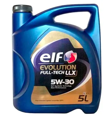 Моторное масло ELF Evolution Full-Tech LLX 5W-30, 5 л