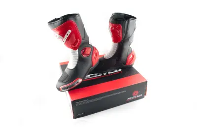 Мотоботы SCOYCO MBT004, размер 42, красные