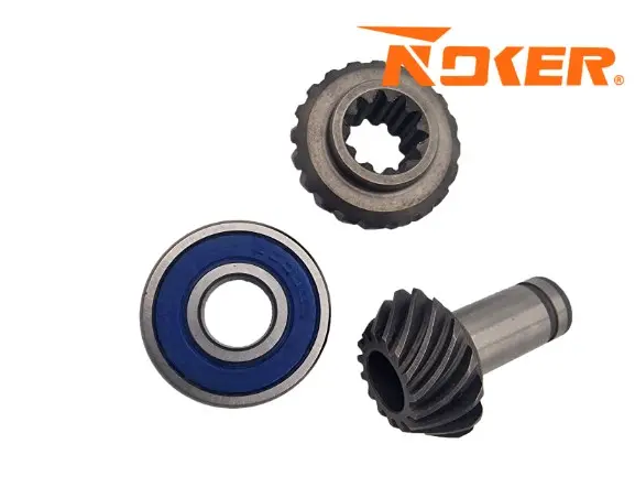 Редукторная пара Noker 7T с подшипником для мотокос БК 40/44