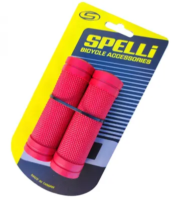 Грипсы для детского велосипеда под RevoShift Spelli SBG-660S, 90 мм, красные