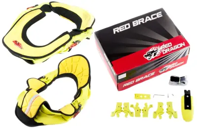 Защита шеи RED-DRAGON Red Brace, желтая