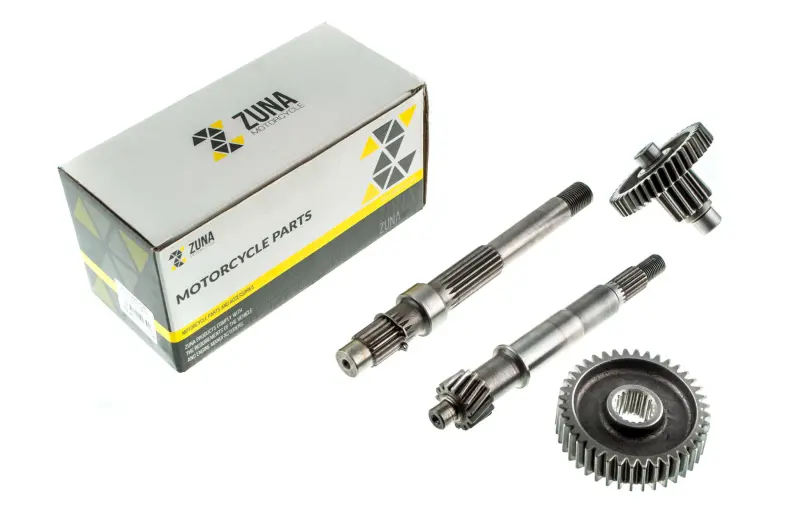 Комплект редуктора ZUNA для 4T GY6 125/150, длинный, под два амортизатора
