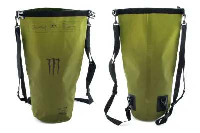 Зелений рюкзак із верхньою затяжкою Monster Energy