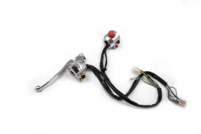 Блоки кнопок керма Zongshen ZS50F, пара, хром XVP
