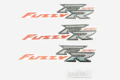 Комплект наліпок Yamaha FUZZY 30×7 см, 4 шт. (#7461)
