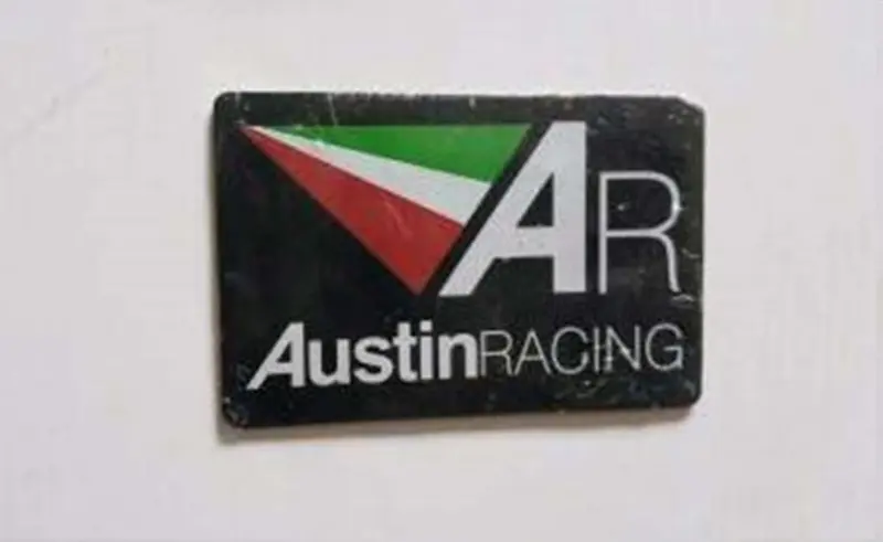 Декоративна наліпка на глушник Austin Racing 118