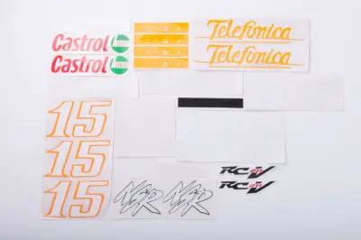 Набір наліпок CASTROL №14