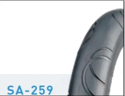 Велосипедная покрышка Deli Tire SA-259 12 1/2 x 2 1/4 (62-203)