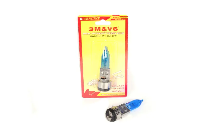 Лампа фары 3MV6 BA20D 12V 35/35W, супербелая
