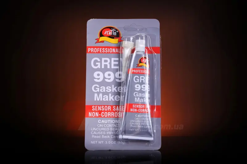 Силиконовый герметик прокладок ABRO Grey 999, серый, 85 г