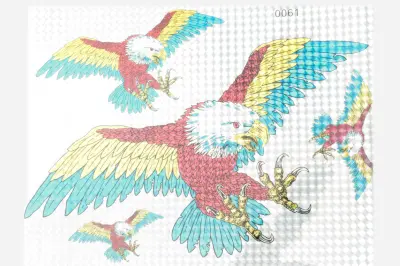 Набір декоративних наліпок EAGLE 30×22 см (#0061A)