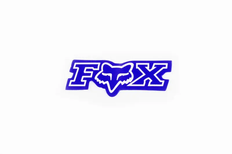 Комплект наліпок FOX 7×1 см, 20 шт., синій