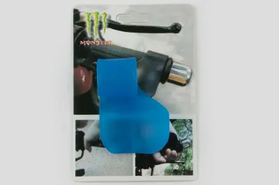 Упор ладони на ручку газа Monster Energy XJB, универсальный, синий