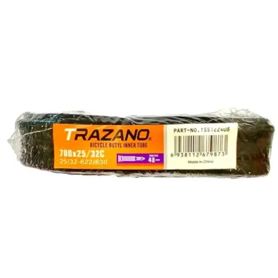 Велосипедная камера Trazano 700x25/32C Presta 48 мм