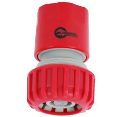 Конектор INTERTOOL GE-1020 1/2″ з аквастопом для шланга 3/4″