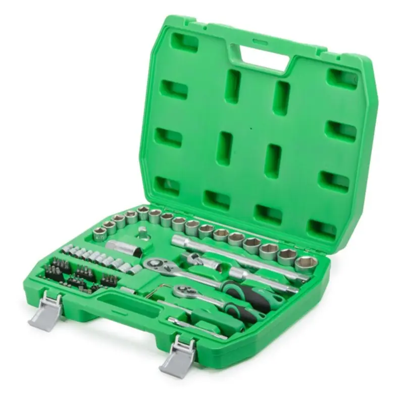 Набор инструментов INTERTOOL ET-6072SP 1/2″ и 1/4″, 72 предмета