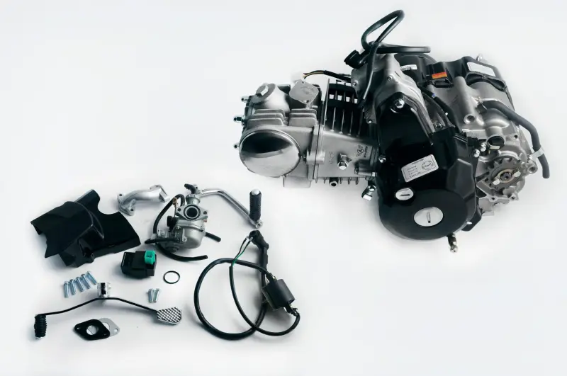 Двигун для мопеда Delta 125cc 1P53FMI 4-ступінчастий з навісним