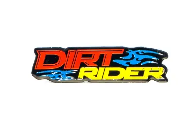 Декоративна наліпка DIRT RIDER 13 × 3,5 см