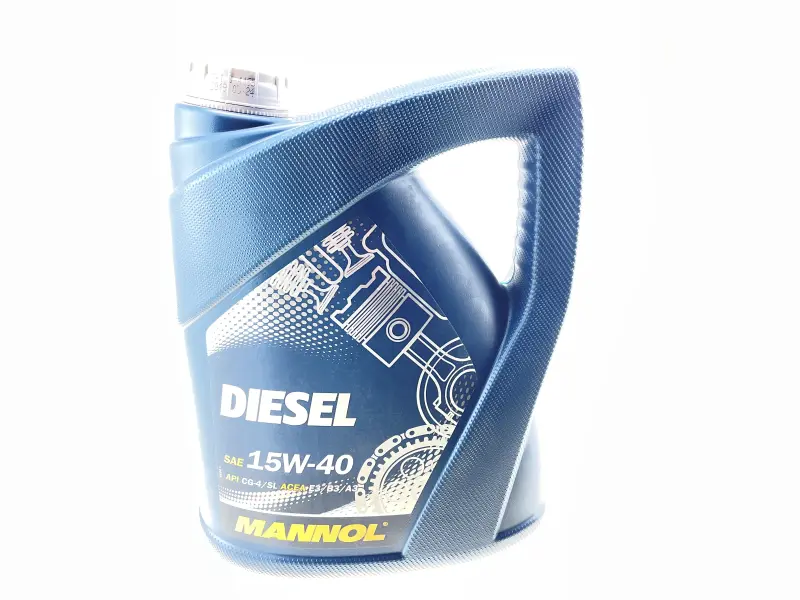 Мінеральна моторна олива MANNOL Diesel 15W-40, 5 л