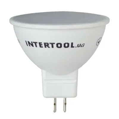 Светодиодная лампа Intertool LED MR16 GU5.3 5 Вт 4000 К