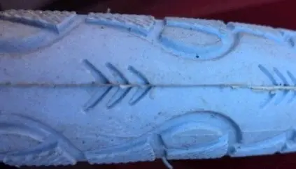Шина для детской коляски 8 1/2 × 1,5 (40-120) VC-2628-01 серая LTK