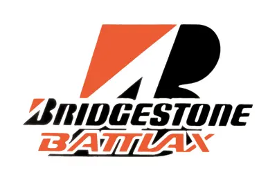 Декоративна наліпка з логотипом BRIDGESTONE 12×8 см (#0589)