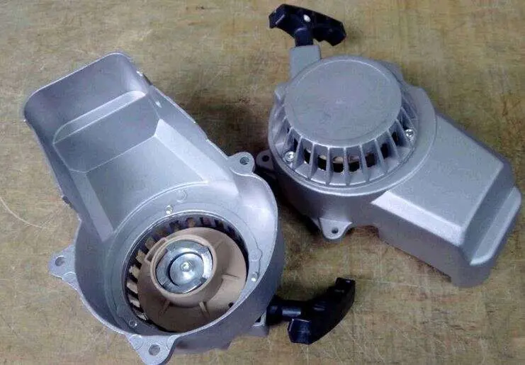 Кришка ручного стартера RG для мінімото, Pitbike та ATV, сіра