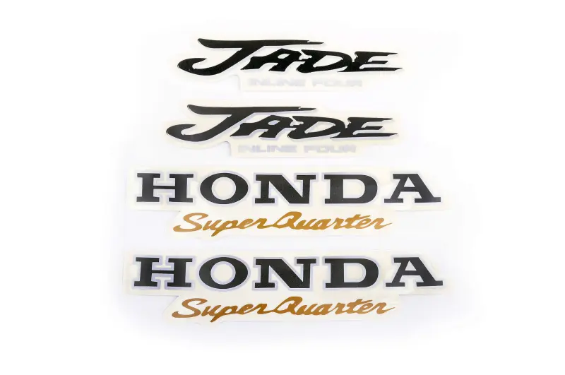 Комплект наліпок Honda Jade, 21×5 см, 2+2 шт.