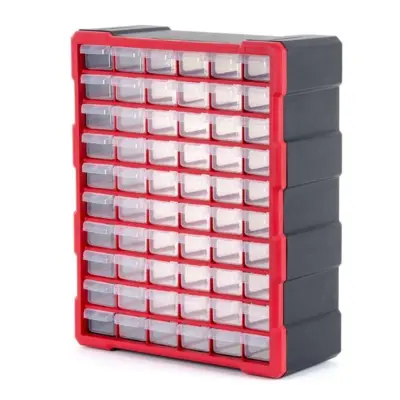 Органайзер INTERTOOL BX-4016, 19″, 60 секцій