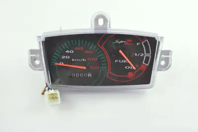 Панель приборов Yamaha JOG Z Next Zone, 120 км/ч, черная (MY-123)