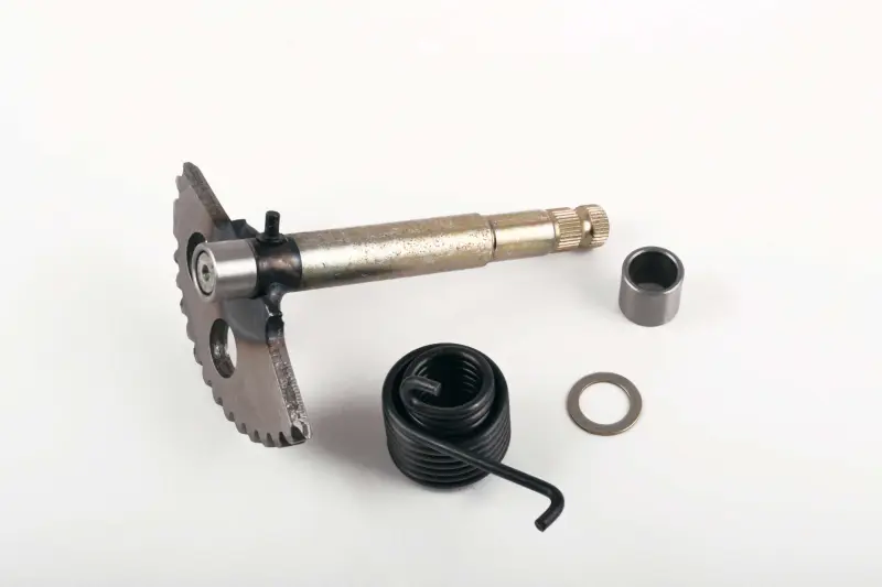 Сектор кикстартера GY6 125/150 4T, вал 134 мм, с пружиной и втулкой KICK
