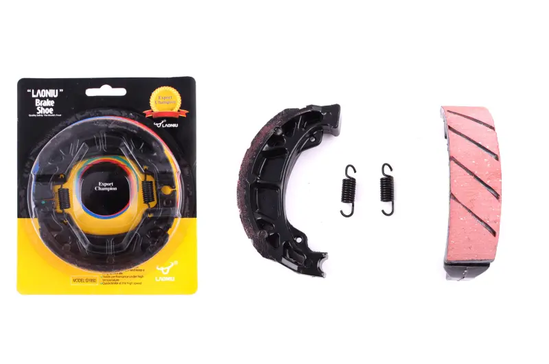 Барабанные тормозные колодки LAONIU Champion для 4T GY6 50–150, колесо 10/12″