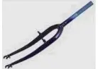 Жорстка велосипедна вилка YT 26″ під V-brake, синя