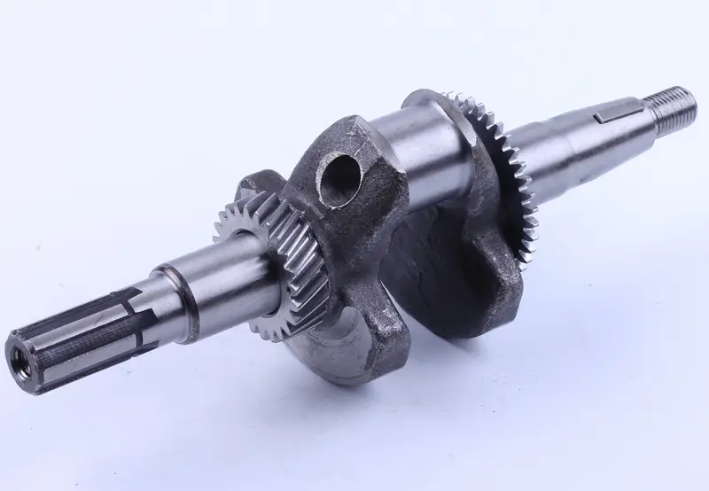 Колінвал 168F/170F 6,5–7 к.с., шліцьовий Ø20 мм, із шестернями