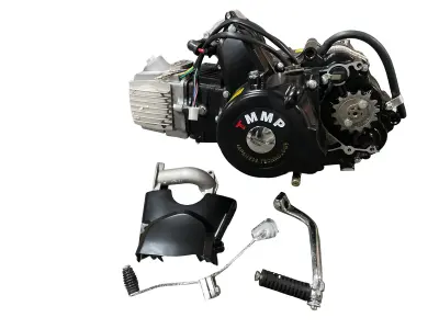 Двигатель Delta 125cc 157FMH с АКПП, черный (TM) EVO