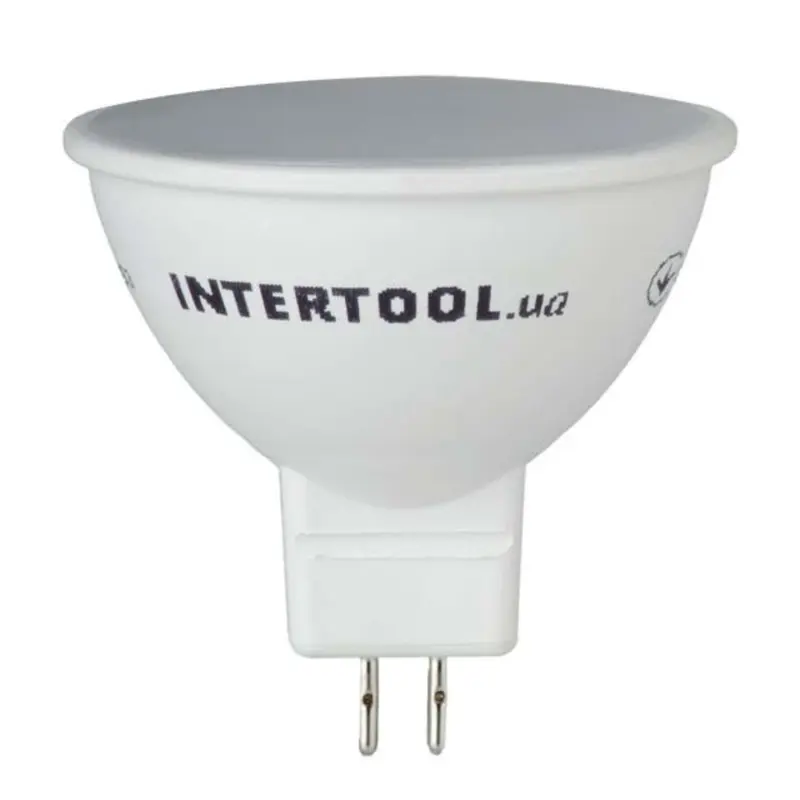 Светодиодная лампа Intertool LED MR16 GU5.3 5 Вт 4000 К