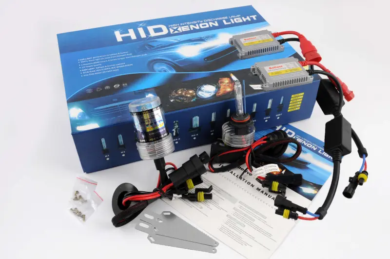 Автомобільний комплект ксенону HB4 (9006) AC 8000K 35W Slim