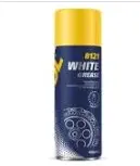 Белая литиевая смазка для цепей и механизмов MANNOL White Grease 8121, аэрозоль 450 мл