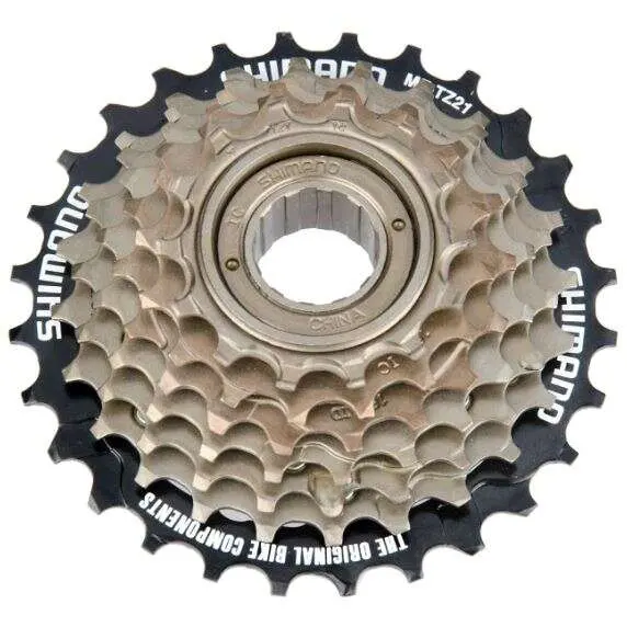Велосипедна тріскачка Shimano MF-TZ21, 7 швидкостей, 14–28T