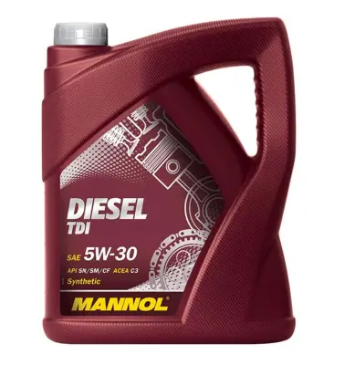 Моторное масло MANNOL Diesel TDI 5W-30, 5 л