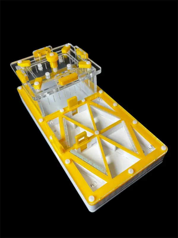 ANTMART Flow Yellow 220×110 Ant Farm, Variant B