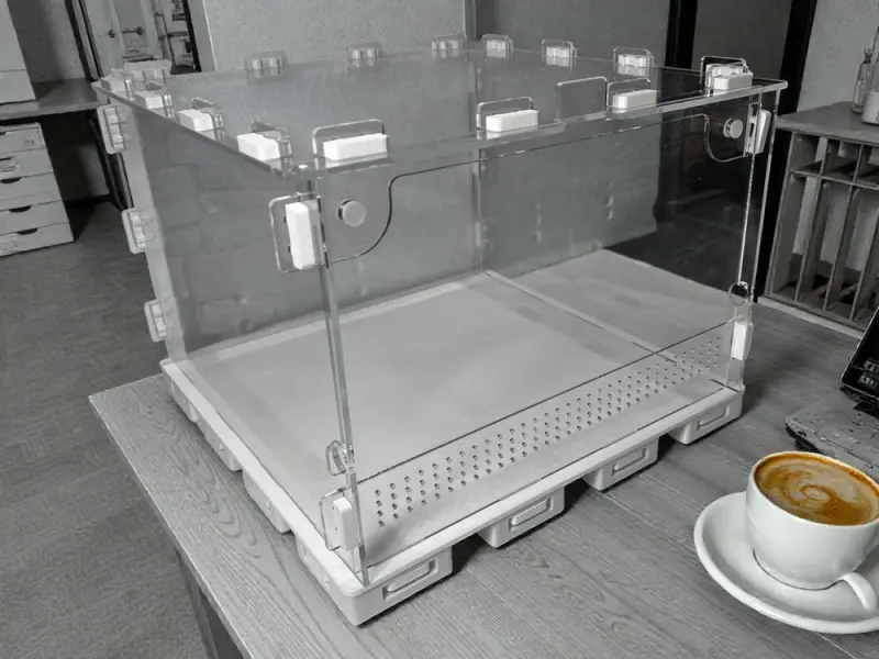 ANTMART 300×300×200 mm Acrylic and PETG Terrarium