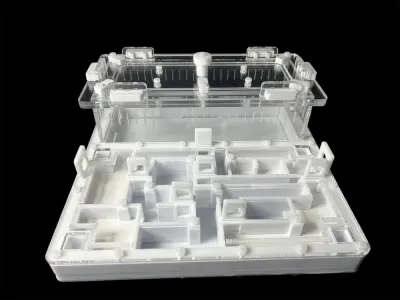 ANTMART Labyrinth White Ant Farm, Variant A, 200×200 mm