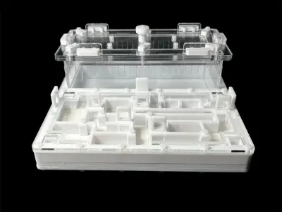 ANTMART Labyrinth White B Ant Farm, 200×200 mm